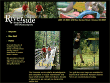 Tablet Screenshot of bikeriverside.com